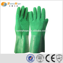 SUNNYHOPE Latex on Palm Gants recouverts de gants ouverts Gants d&#39;usine